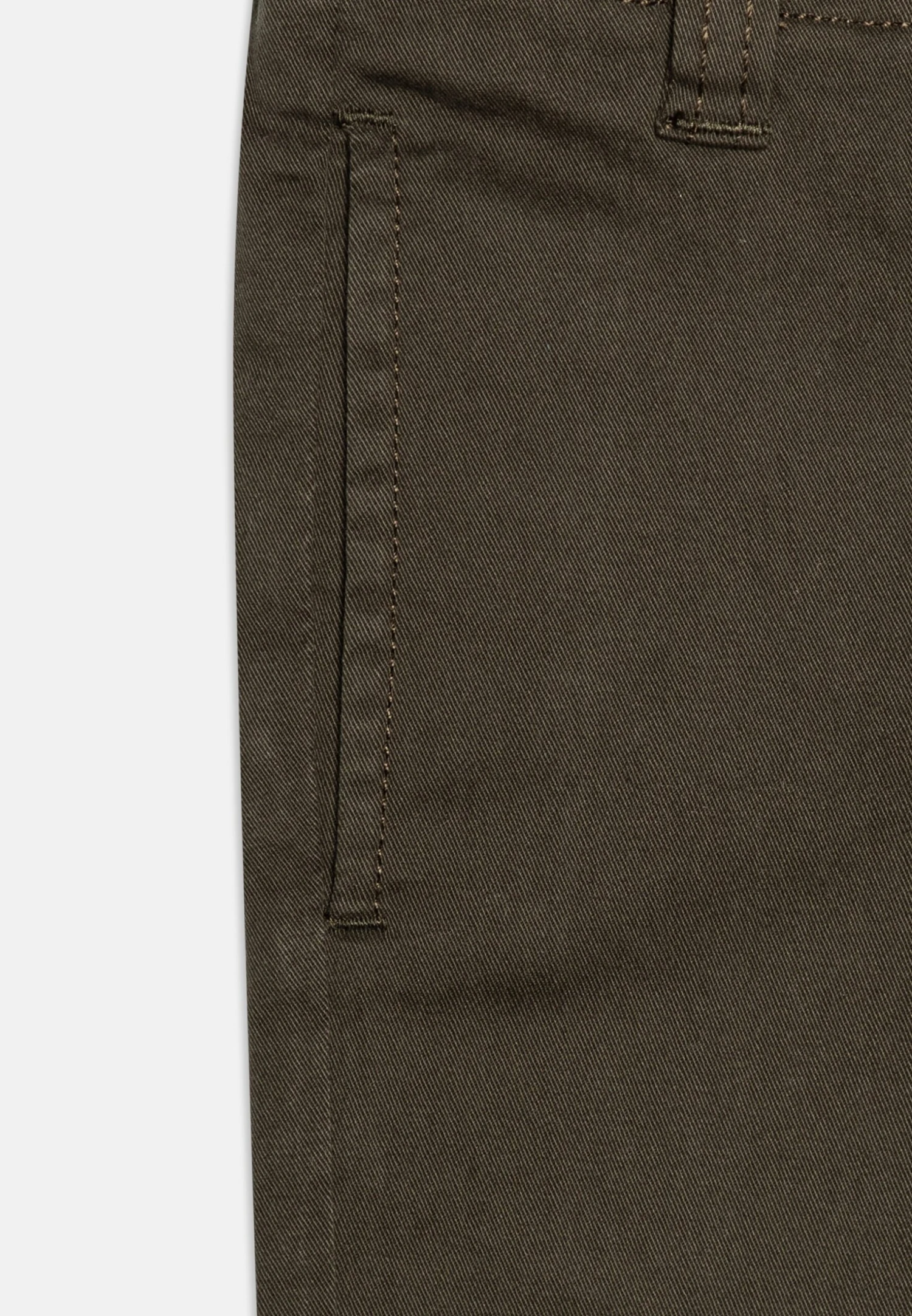 Baggy Pant Belt Details Vegan Unisex- Chinos - Forrest Night 5 Baggy Pant Belt Details Vegan Unisex- Chinos - Forrest Night - Image 3