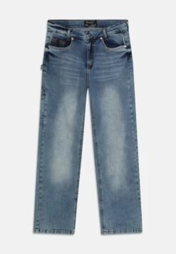 Blue Effect Boys Baggy Workerstyle - Relaxed Fit Jeans - Medium Blue