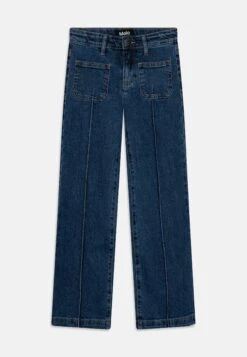 Molo Adina Pants - Flared Jeans - Blue Vintage