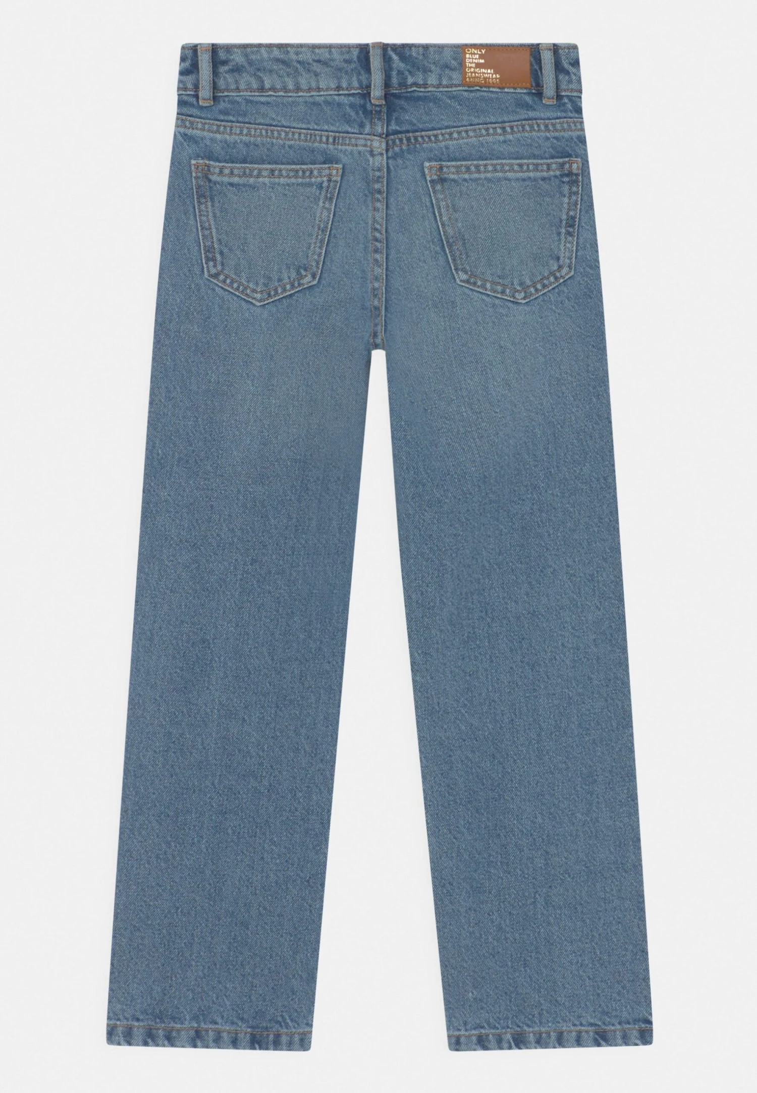 Kogmegan Wide- Straight Leg Jeans - Light Medium Blue Denim 4 Kogmegan Wide- Straight Leg Jeans - Light Medium Blue Denim - Image 2