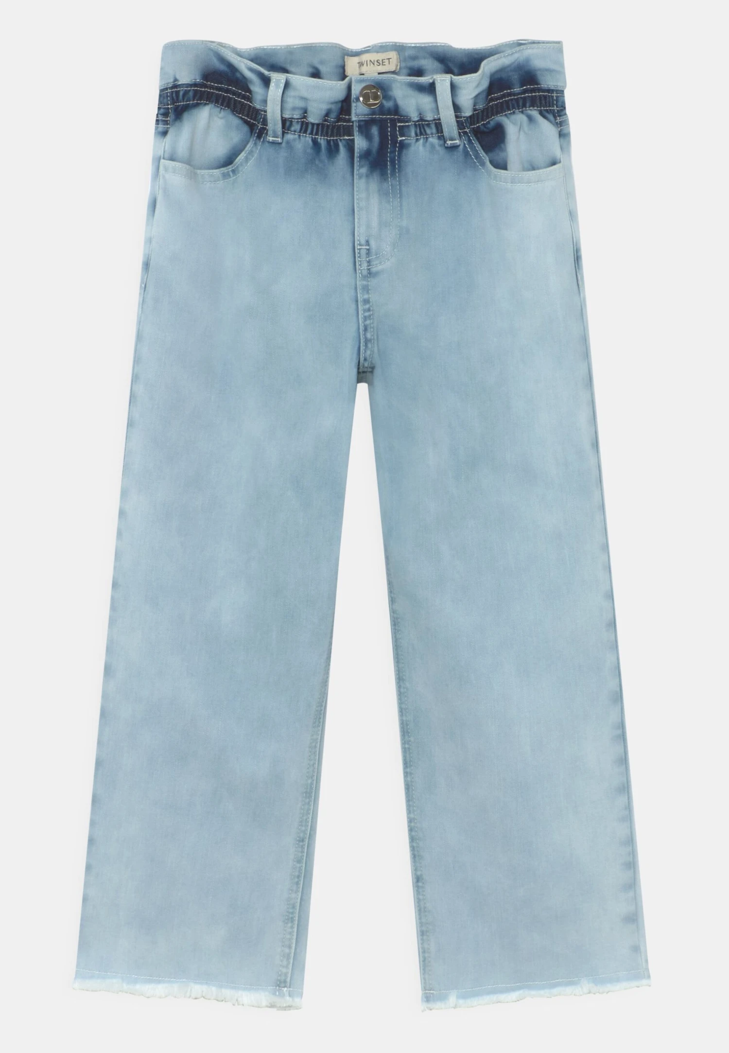 TWINSET Pantalone - Relaxed Fit Jeans - Denim Bleach 3 TWINSET Pantalone - Relaxed Fit Jeans - Denim Bleach