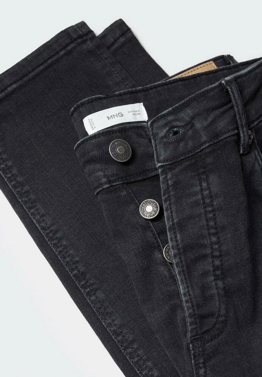 Mango Kids Sfit - Slim Fit Jeans - Black Denim 8 Mango Kids Sfit - Slim Fit Jeans - Black Denim - Image 6