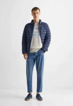 Mango Kids Winter Jacket - Navy