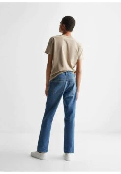 Mango Kids Regfitbr - Slim Fit Jeans - Średni Niebieski -Kids Clothing Shop 0dbcd60a9d4a444bba7ac03dd7c0488c