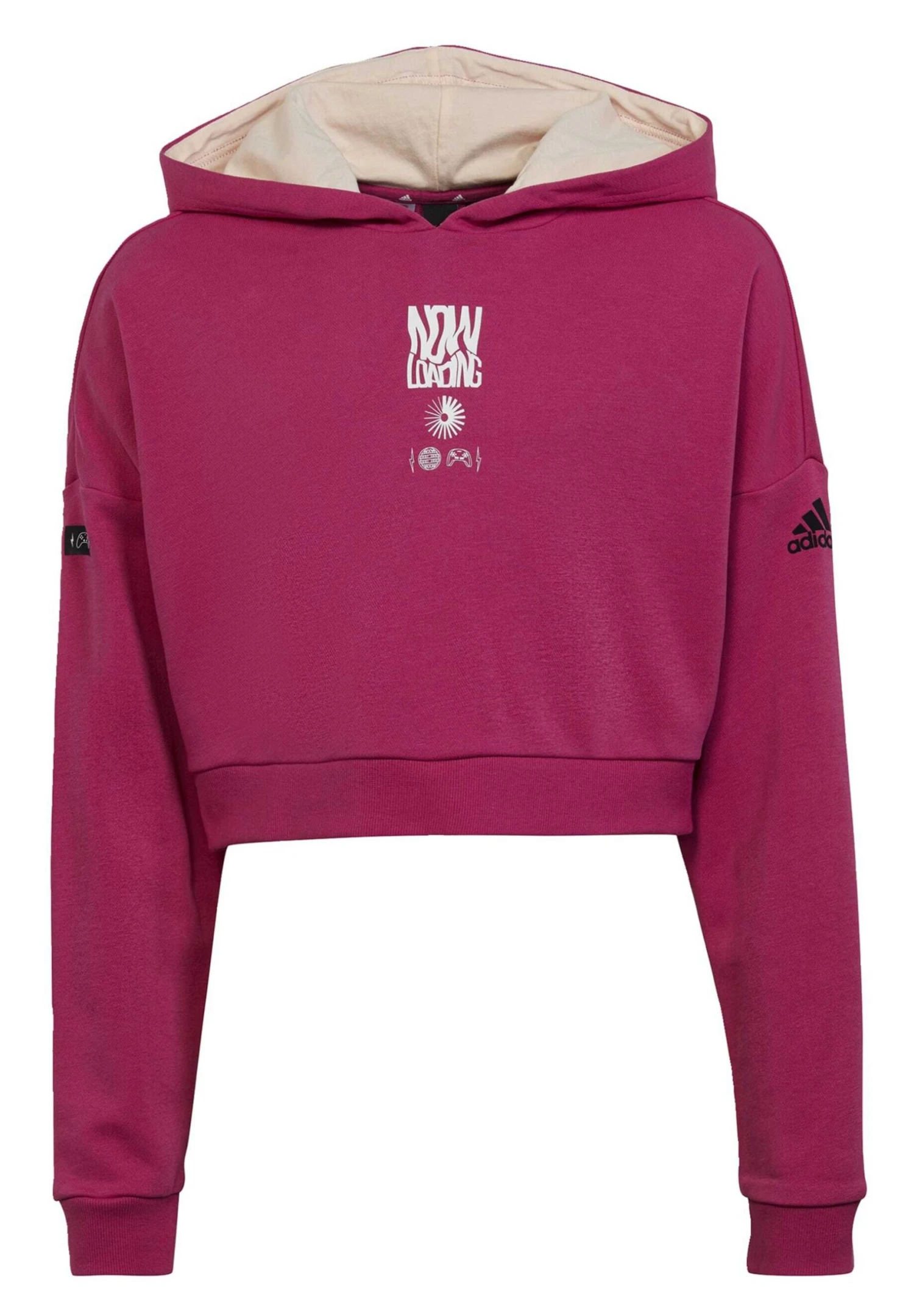 Adidas Sportswear Hoodie - Semi Lucid Fuchsia/Bliss Orange 3 Adidas Sportswear Hoodie - Semi Lucid Fuchsia/Bliss Orange