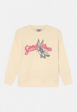 Scotch & Soda Bugs Bunny Loose Fit Artwork- Sweatshirt - Ecru