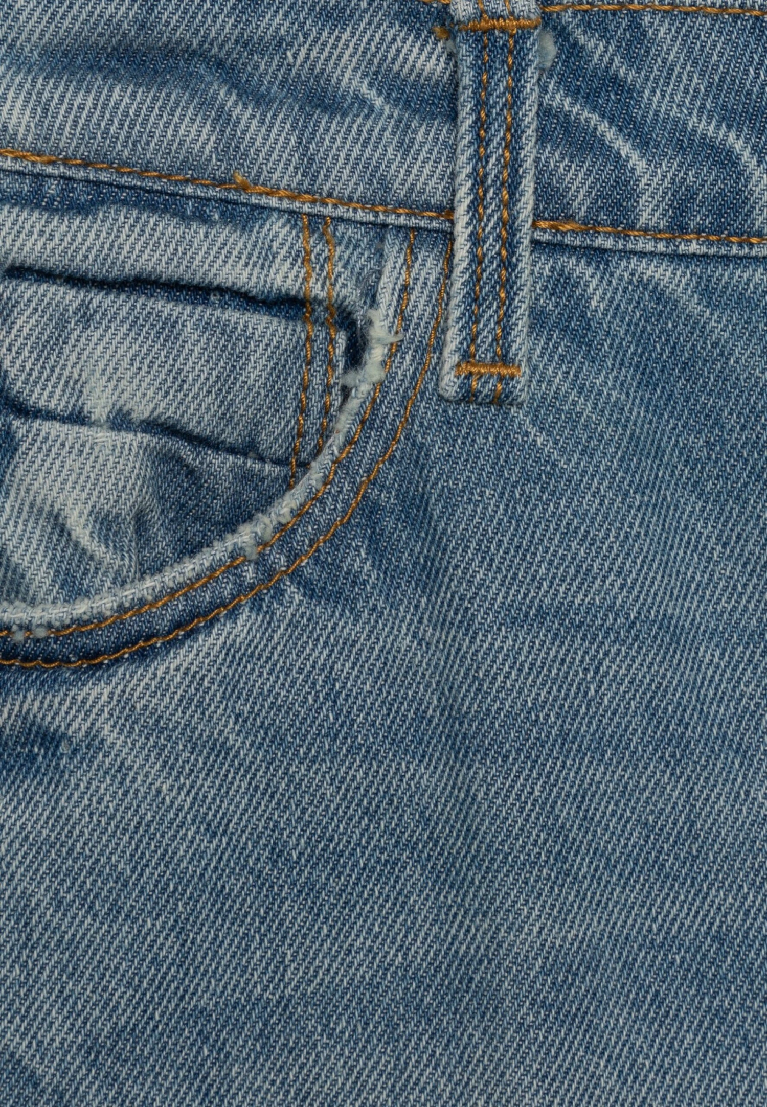 Vingino Chiara Waistband - Relaxed Fit Jeans - Tinted Mid Blue 5 Vingino Chiara Waistband - Relaxed Fit Jeans - Tinted Mid Blue - Image 3