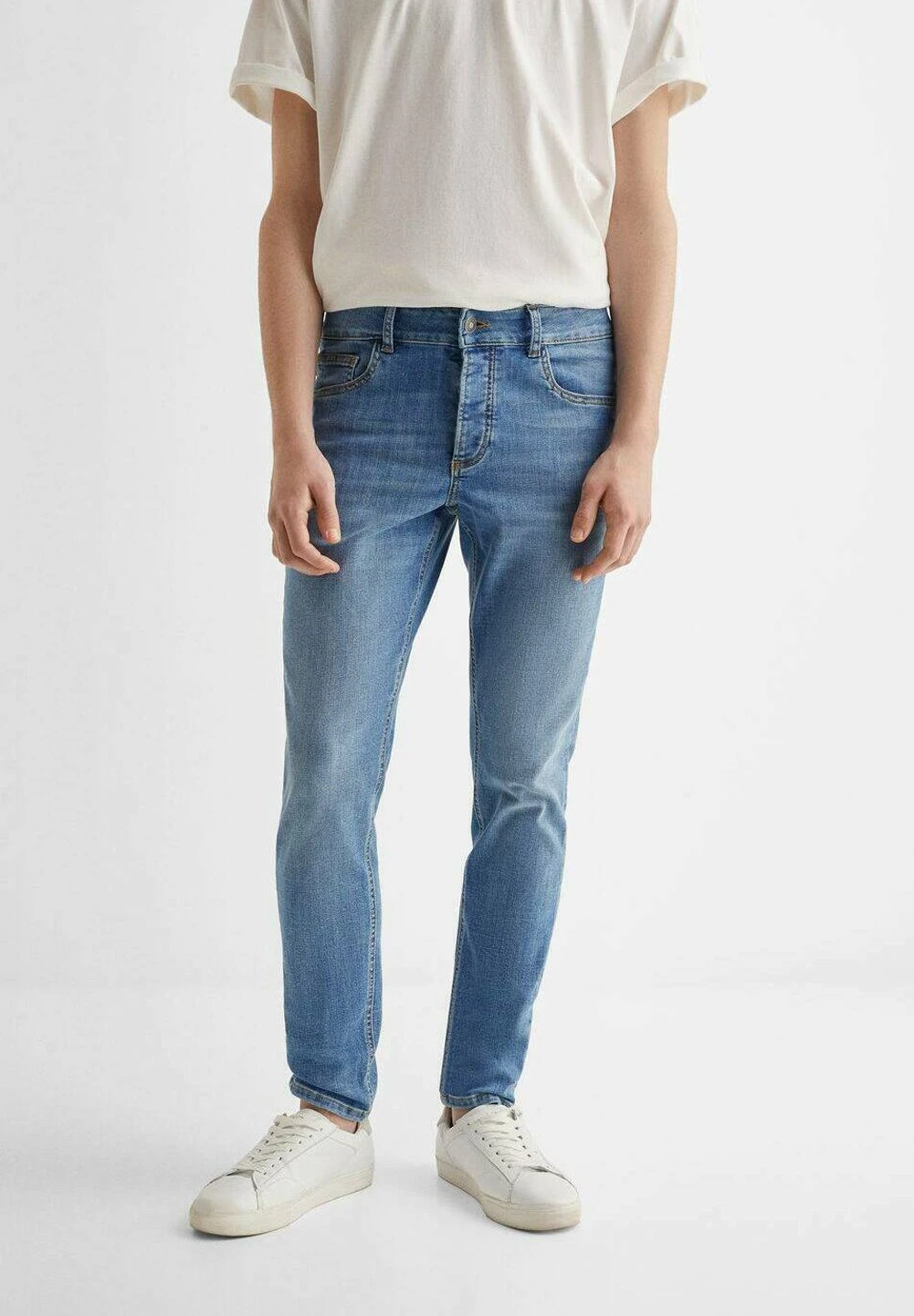 Mango Kids Sfit - Slim Fit Jeans - Bleu Moyen 3 Mango Kids Sfit - Slim Fit Jeans - Bleu Moyen - Image 2