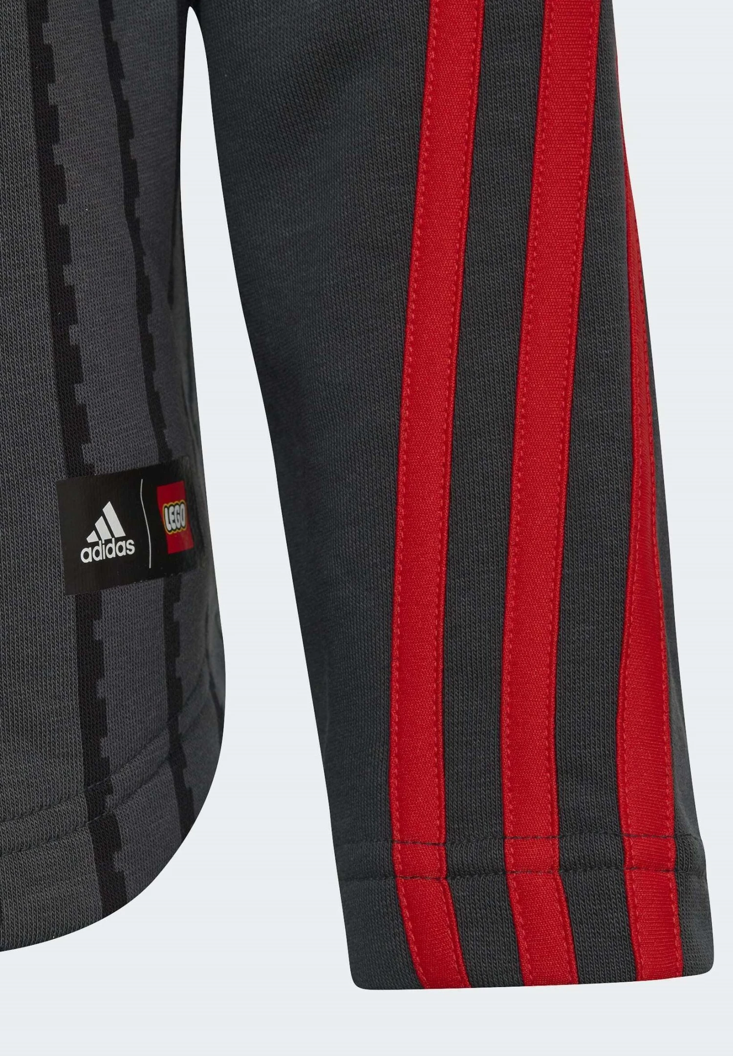 Adidas Sportswear X Classic Lego®- Cardigan - Carbon Red 7 Adidas Sportswear X Classic Lego®- Cardigan - Carbon Red - Image 5