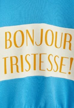 Mini Rodini Bonjour Tristesse Unisex - Sweatshirt - Blue -Kids Clothing Shop 1874dcfa8bea4299bf4048238e225649