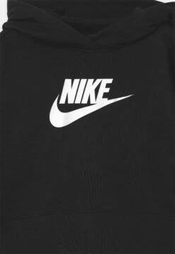 Nike Sportswear Club Crop- Hoodie - Black/White -Kids Clothing Shop 19659cfe836e45b49d53f86086ae7f5f