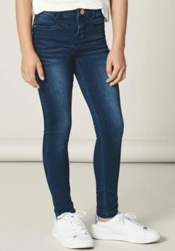 NAME IT Polly - Jeans Skinny Fit - Dark Blue Denim