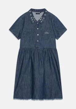 Ikks Robe - Denim Dress - Medium Blue