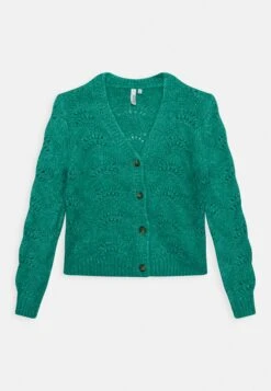 Pieces Kids Lpbibbi Noos - Cardigan - Parakeet