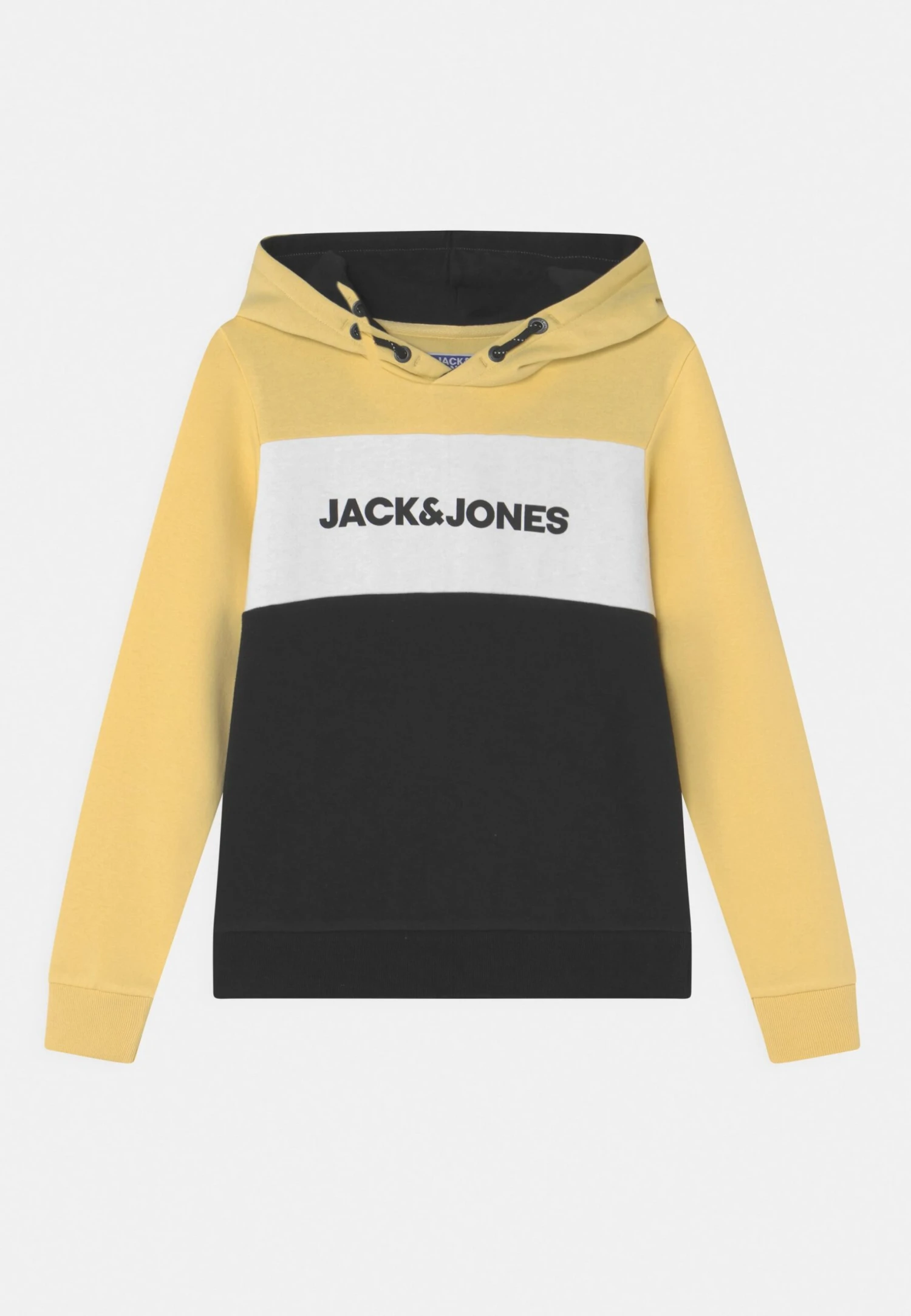 Jack & Jones Junior Jjelogo Blocking Hood Jr - Hoodie - Mellow Yellow 3 Jack & Jones Junior Jjelogo Blocking Hood Jr - Hoodie - Mellow Yellow