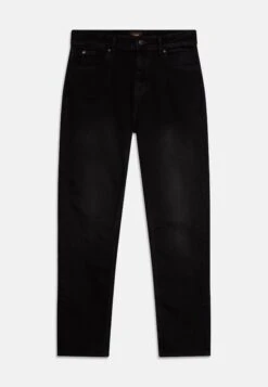 Lee West - Straight Leg Jeans - Washed Black