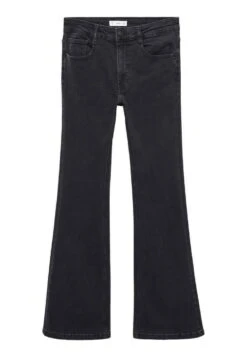 Mango Kids Long - Flared Jeans - Black Denim