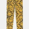Versace Barocco Kids - Leggings - Trousers - Nero/Oro -Kids Clothing Shop 308af48d0df34cfda143ad868d00a7a9