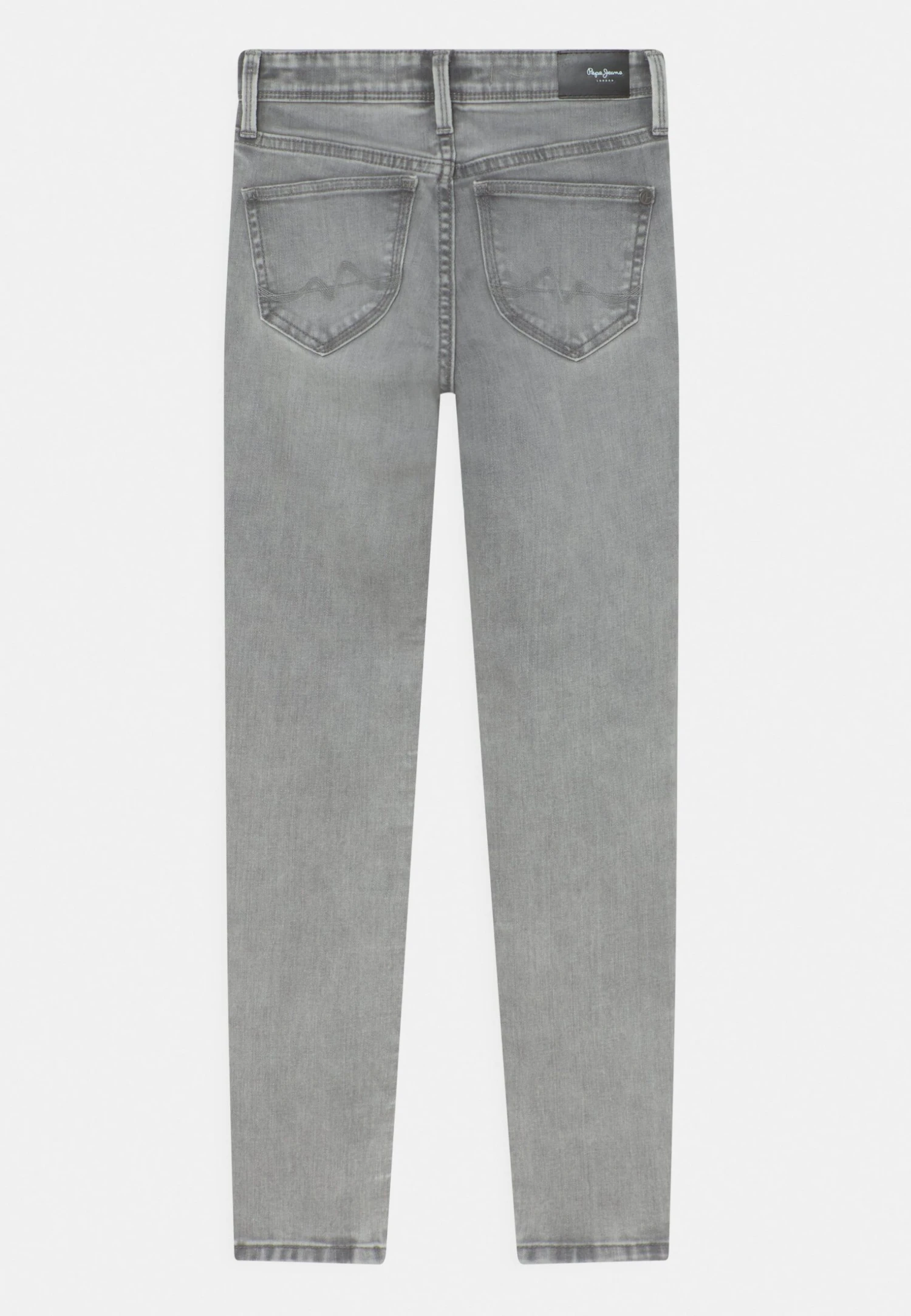 Pepe Jeans Pixlette High - Jeans Skinny Fit - Grey Denim 4 Pepe Jeans Pixlette High - Jeans Skinny Fit - Grey Denim - Image 2