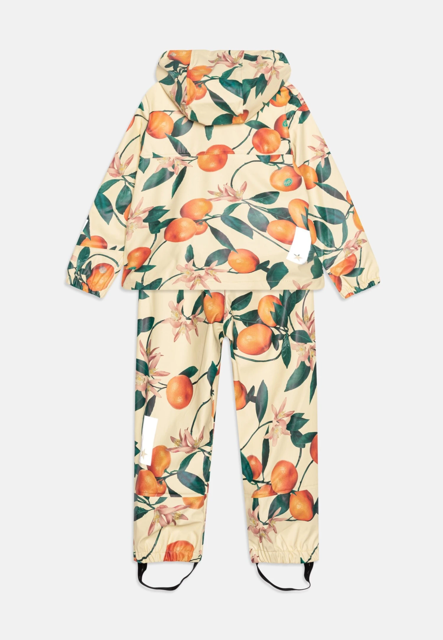 Molo Zet Set - Waterproof Jacket - Orange 4 Molo Zet Set - Waterproof Jacket - Orange - Image 2