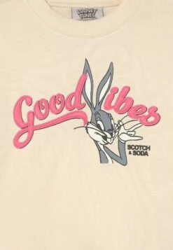 Scotch & Soda Bugs Bunny Loose Fit Artwork- Sweatshirt - Ecru 7 Scotch & Soda Bugs Bunny Loose Fit Artwork- Sweatshirt - Ecru -Kids Clothing Shop 371f3ee4e35841c7ad1a43e471f406d8