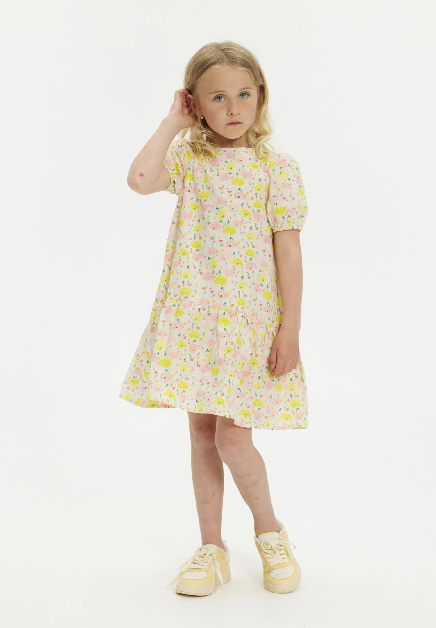 Lima Garden Flower Dress - Day Dress - Gardenia 4 Lima Garden Flower Dress - Day Dress - Gardenia - Image 2