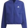 Adidas Sportswear Move Cover Up - Bomber Jacket - Victory Blue Silver Metallic