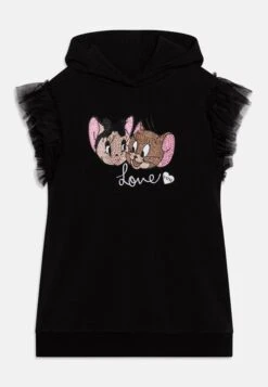 Monnalisa Warner Bros Tom And Jerry Cappuccio - Day Dress - Nero