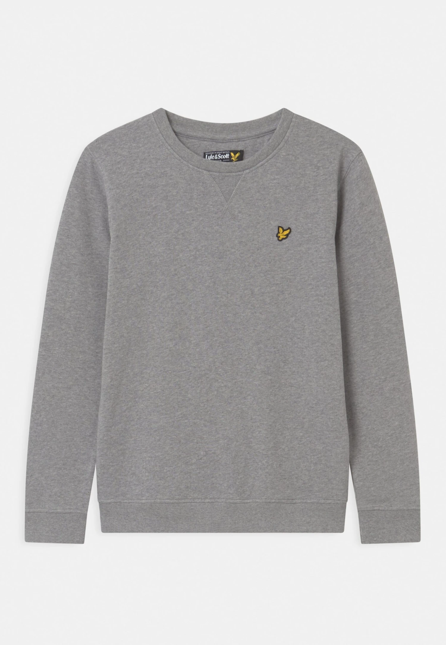 Lyle & Scott Classic Crew Neck- Sweatshirt - Vintage Grey Heather 3 Lyle & Scott Classic Crew Neck- Sweatshirt - Vintage Grey Heather