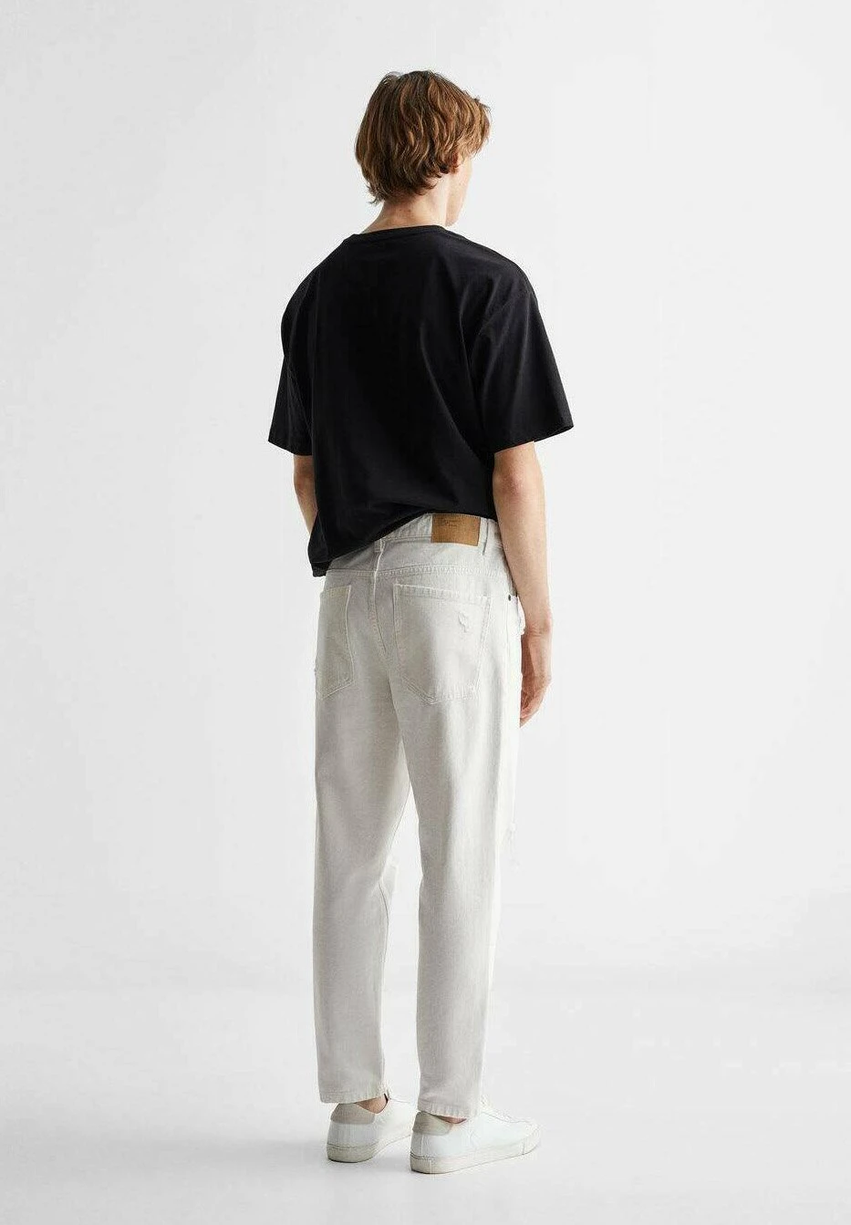 Mango Kids Tapfitbr - Straight Leg Jeans - White 5 Mango Kids Tapfitbr - Straight Leg Jeans - White - Image 3