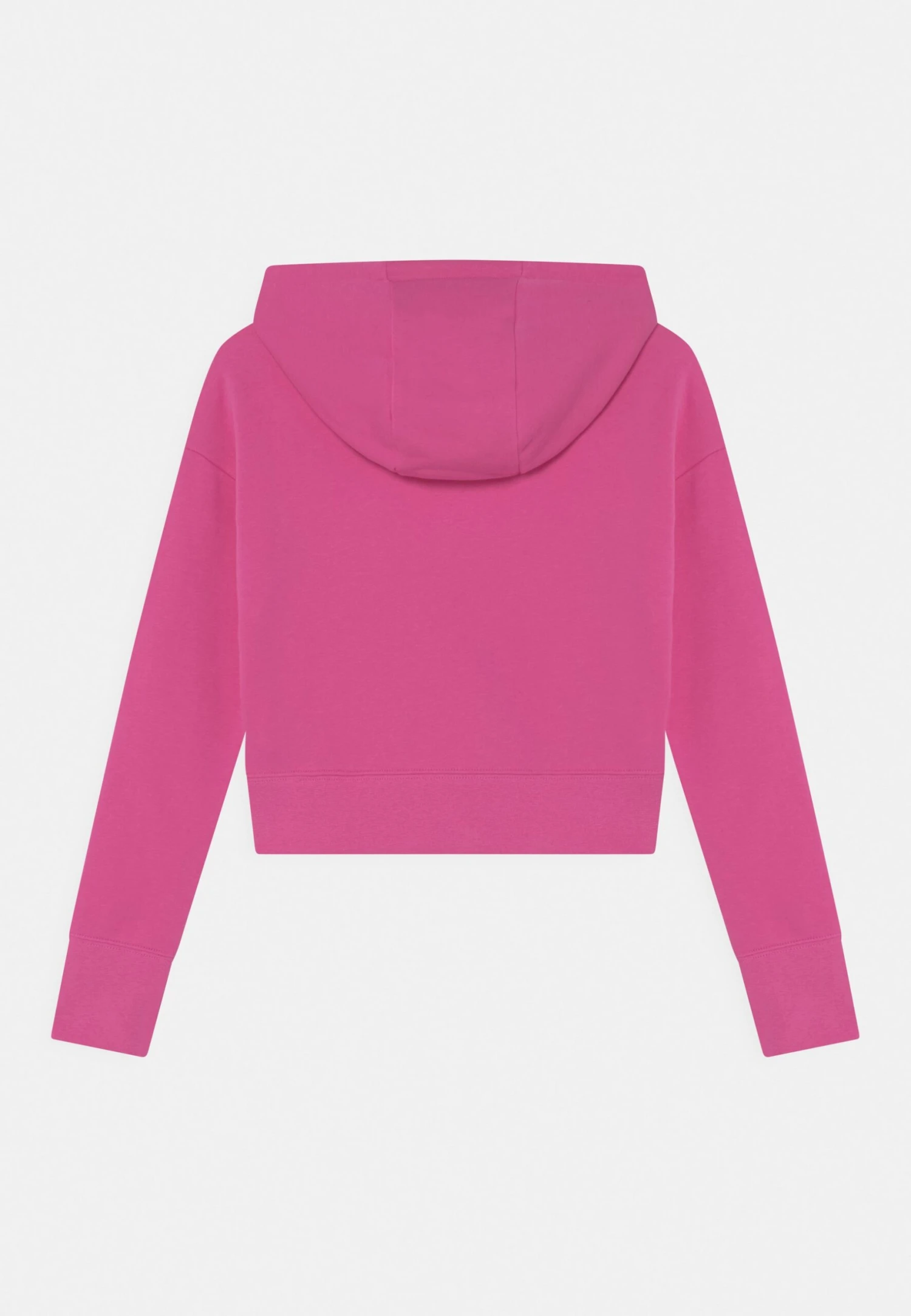 Nike Sportswear Club Crop- Hoodie - Active Fuchsia/White 4 Nike Sportswear Club Crop- Hoodie - Active Fuchsia/White - Image 2