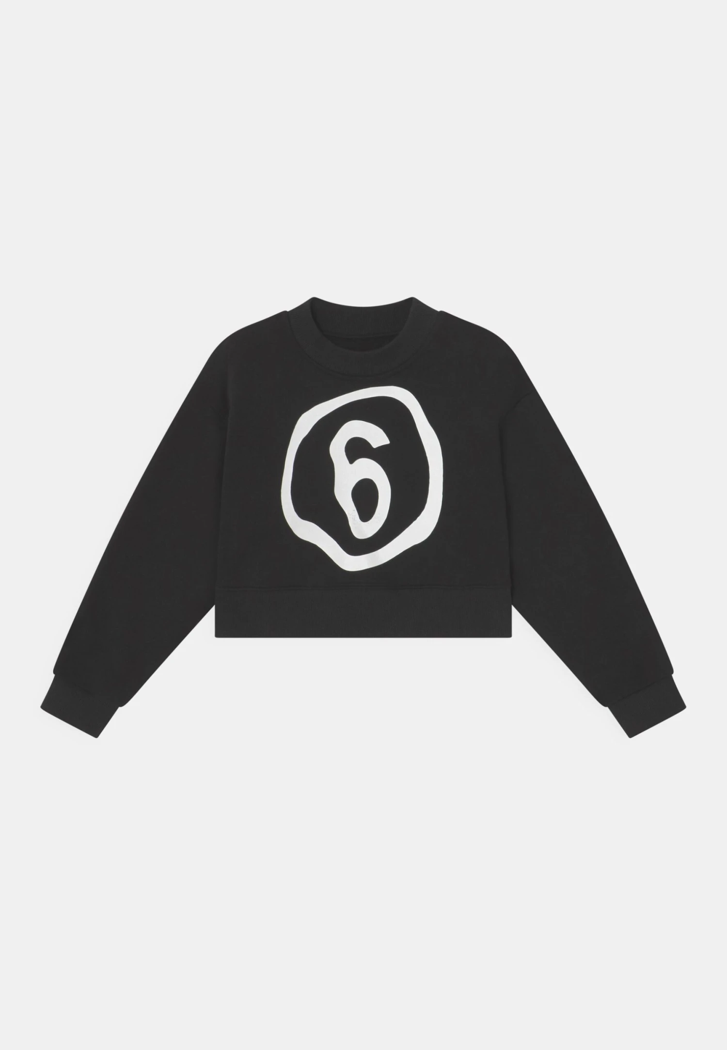 MM6 Maison Margiela Unisex - Sweatshirt - Black 3 MM6 Maison Margiela Unisex - Sweatshirt - Black