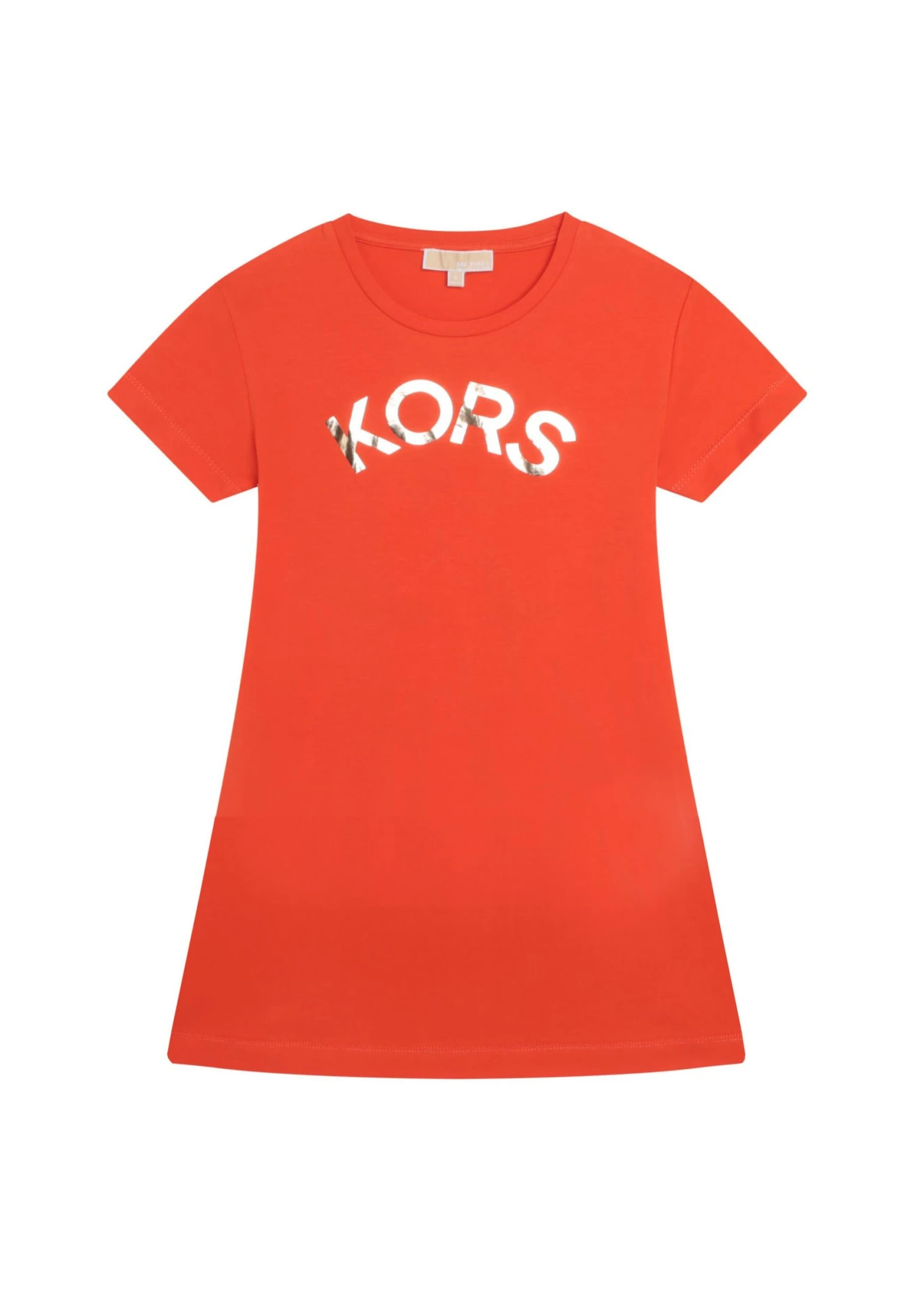 MICHAEL KORS KIDS Short Sleeved - Jersey Dress - Chile Red 3 MICHAEL KORS KIDS Short Sleeved - Jersey Dress - Chile Red