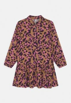 Pieces Kids Lpmeline Dress - Shirt Dress - Indian Tan