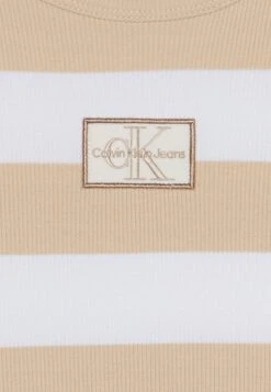 Calvin Klein Jeans Dress Sleeveless - Day Dress - Bright White/Classic Beige 7 Calvin Klein Jeans Dress Sleeveless - Day Dress - Bright White/Classic Beige -Kids Clothing Shop 58347415d49947ffb48740691d5d2ec2