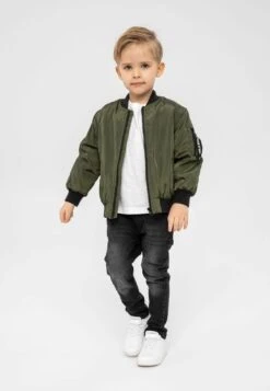 Minoti Bomber Jacket - Khaki