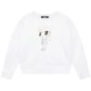 Karl Lagerfeld Kids Sweatshirt - Blanc -Kids Clothing Shop 624fa66b48254a1ba0cbeccc27368cc7