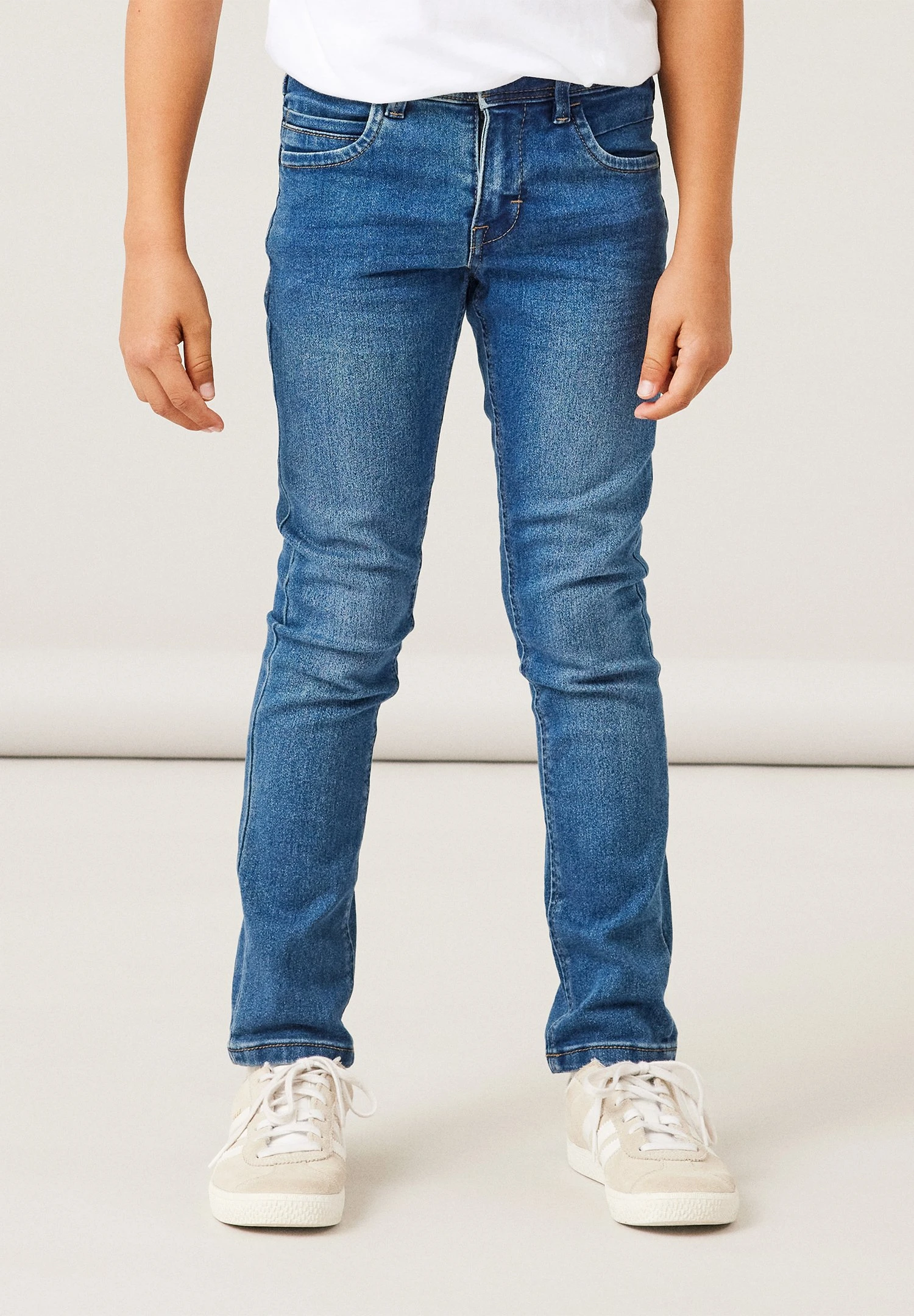 NAME IT Nkmsilas Pant- Jeans Skinny Fit - Medium Blue Denim 3 NAME IT Nkmsilas Pant- Jeans Skinny Fit - Medium Blue Denim