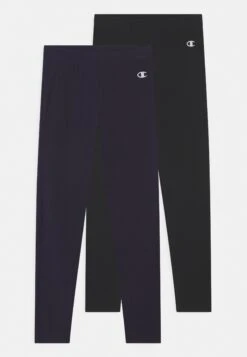 Champion American Classics Unisex Pants 2 Pack- Leggings - Navy/Black