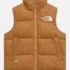 The North Face Teen 1996 Retro Nuptse Unisex - Waistcoat - Almond Butter