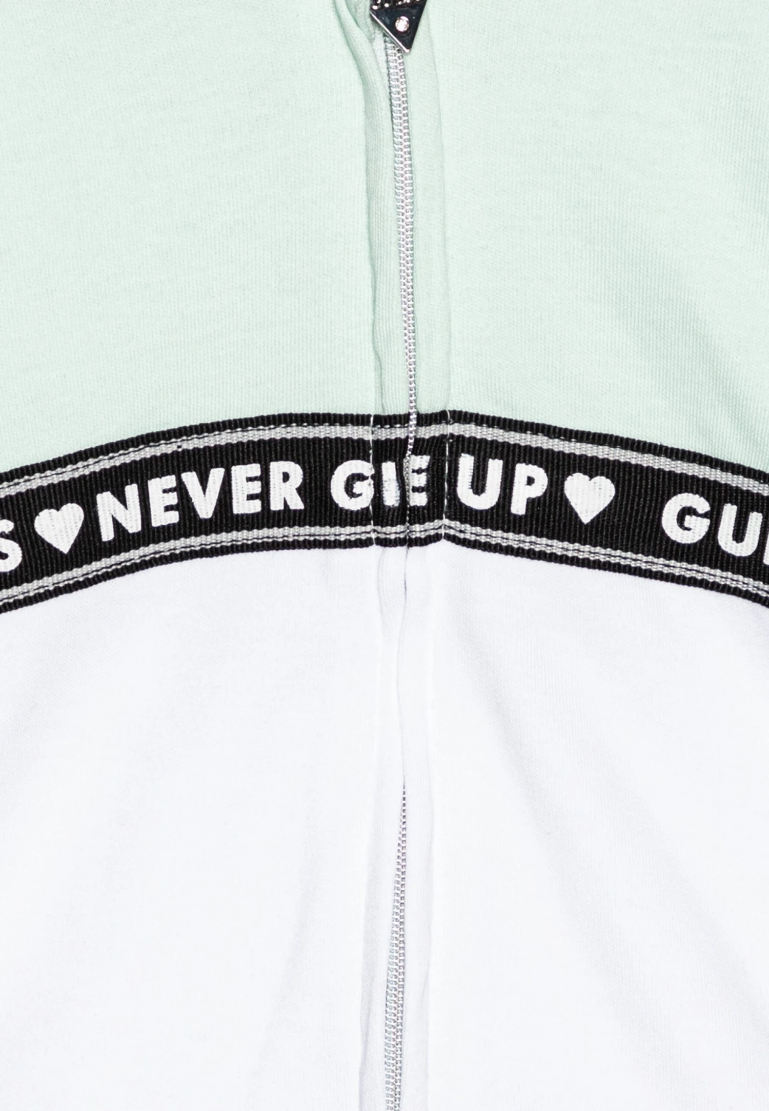 Guess Newborn Take Me Home Unisex Set - Zip-Up Sweatshirt - Bebe Blue 6 Guess Newborn Take Me Home Unisex Set - Zip-Up Sweatshirt - Bebe Blue - Image 4