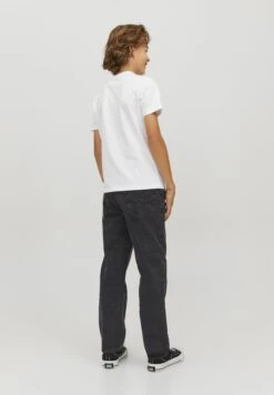 Jack & Jones Junior Jjichris Jnr - Straight Leg Jeans - Black Denim 10 Jack & Jones Junior Jjichris Jnr - Straight Leg Jeans - Black Denim -Kids Clothing Shop 6fef58177b674fc6a99d7518dc6b8e56