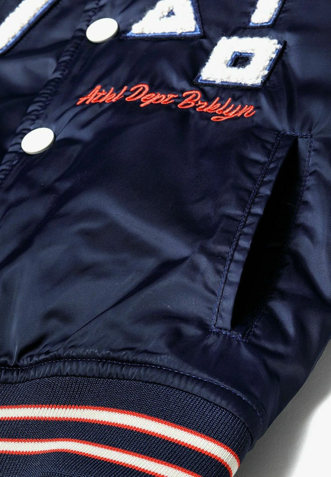 Minoti Collar- Bomber Jacket - Blue 6 Minoti Collar- Bomber Jacket - Blue - Image 4