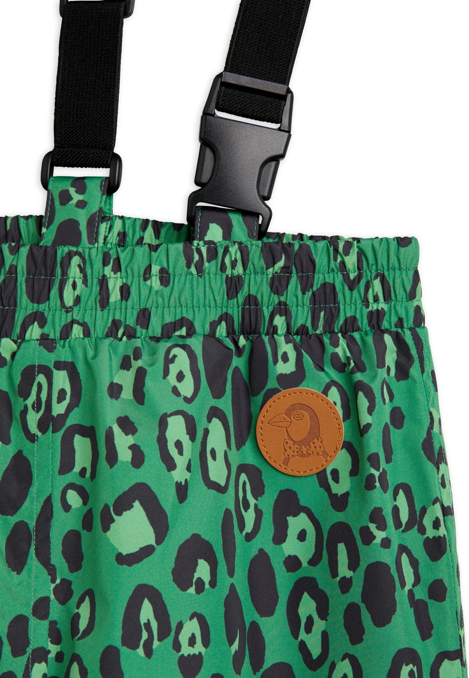 Mini Rodini Edelweiss Trousers Unisex - Rain Trousers - Green 5 Mini Rodini Edelweiss Trousers Unisex - Rain Trousers - Green - Image 3