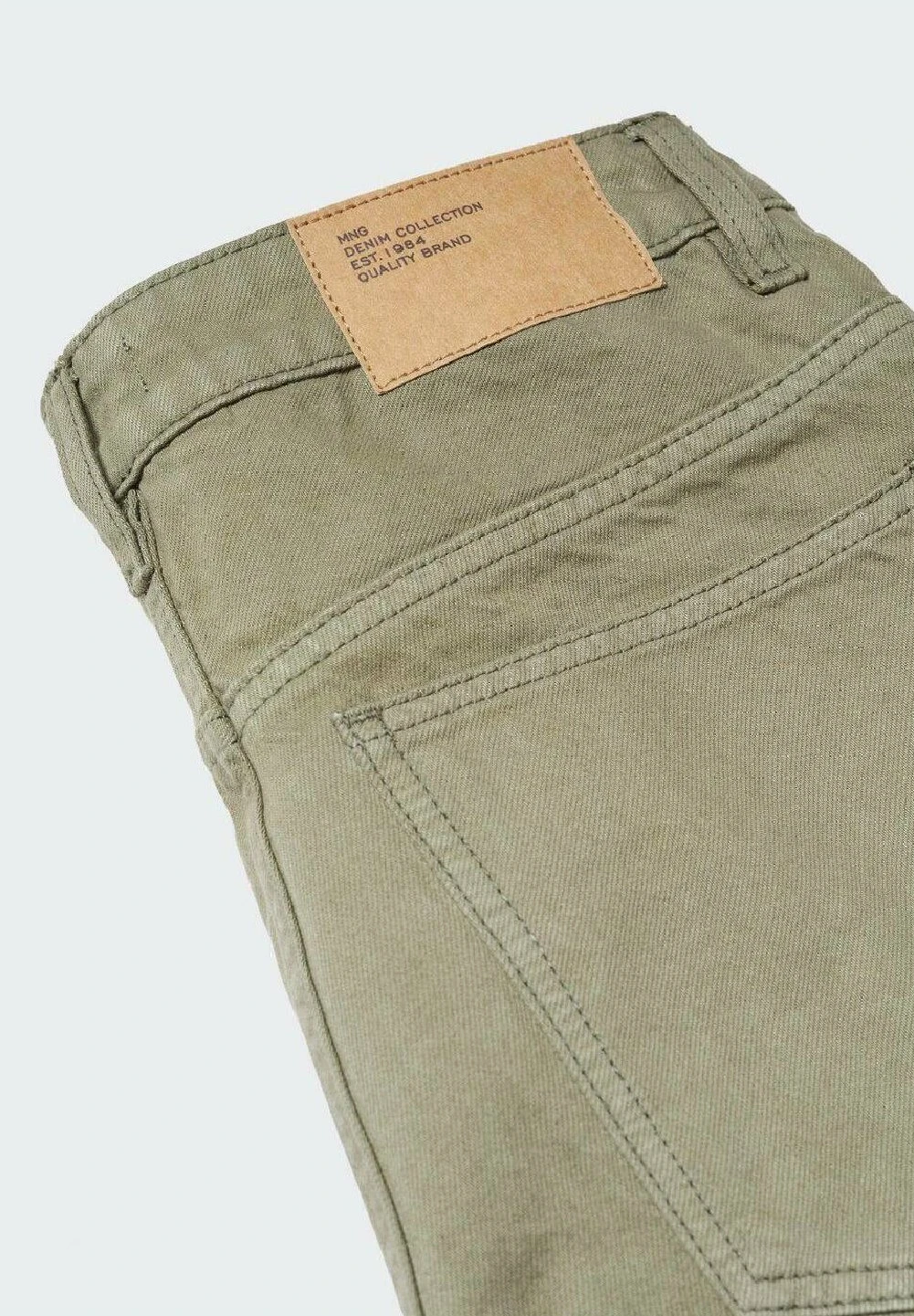 Mango Kids Sergio - Slim Fit Jeans - Kaki 8 Mango Kids Sergio - Slim Fit Jeans - Kaki - Image 6