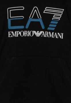 EA7 Emporio Armani Logo Series Unisex - Sweatshirt - Nero -Kids Clothing Shop 7571085f69db44929960d0e141832bcf