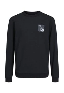 Jack & Jones Junior JcofiloCrew Neck Sn Jnr - Sweatshirt - Black -Kids Clothing Shop 7624e20ee39a4ebea84dd9619cfd8443