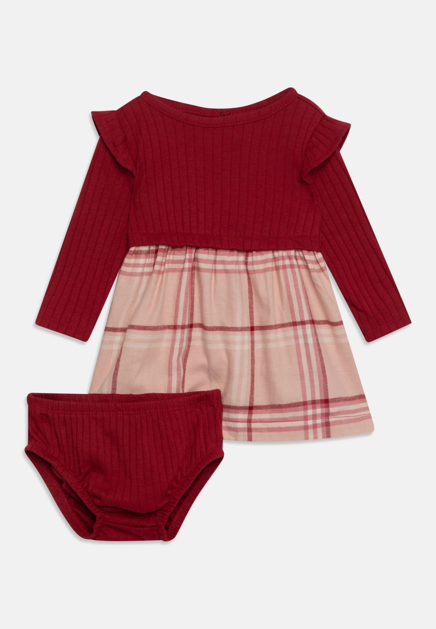 Carter's™ Plaid Dress - Cocktail Dress / Party Dress - Berry