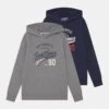 Jack & Jones Junior Jjethan Hood Jnr 2 Pack - Hoodie - Navy Blazer -Kids Clothing Shop 7ab42a7e7e844dac8db38e3c611165b4