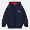 Fila Berkoth Kids Padded Unisex - Winter Jacket - Black Iris